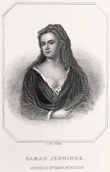 Sarah Jennings, Marlborough hercegnő portréja, 1835