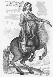Sir William Waller portréja (metszet)