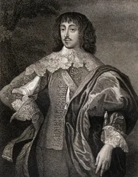William Villiers (1613-43) Grandison vikomt portréja, a Lodges British Portraits-tól, 1823