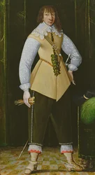 Egy királypárti lovassági tiszt portréja, 1640 körül (olaj, réz)