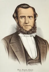 Roger Price tiszteletes, illusztráció a David Livingstone élete és felfedezései képi kiadásából, J. Ewing Richie, pub. A. Fullarton & Co., 1876