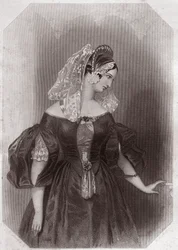 Silvia (The Two Gentlemen of Verone) a "" Shakespeare Női Galériájában, a korai londoni művészek negyvenöt komoly portréjának gyűjteménye, kritikai és irodalmi megjegyzésekkel gazdagítva""" 1838 körül - a "" Galériából Shakespear asszonyai