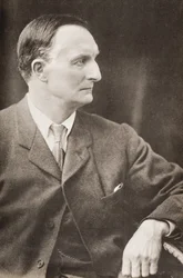 Sir Edward Grey, Falloden Gray vikomtja, 1933-ban megjelent Andre Maurois "Edward király és korszakai" című illusztrációja (nyomtatott)