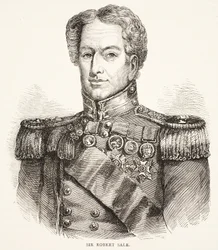 Sir Robert Sale, a Cassells Illustrated History of England illusztrációja