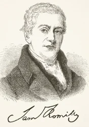 Sir Samuel Romilly, William Hickman Smith Aubrey (1858-1916) „Anglia nemzeti és hazai története” című művéből, London, 1890 körül.