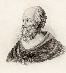 Szókratész, az 1825-ben megjelent „Crabbes Historical Dictionary”-ből