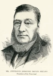 Stephanus Johannes Paulus Kruger (1825-1904) Illusztráció a grafikához