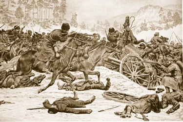 Makacs harcok az oroszok által hordozott magaslatokon a Kárpátokban, Duklától délre, 1914-19