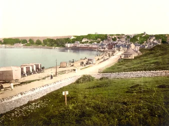 Swanage (kézzel színezett fotó)