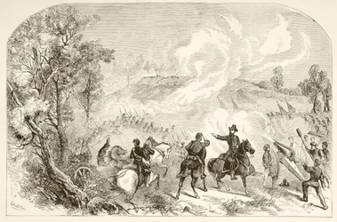 A gettysburgi csata (litho)