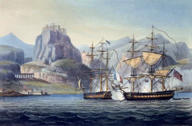 A Var elfogása, HMS Belle Poule Korfunál, 1809, The Naval Chronology of Great Britain, J. Ralfe