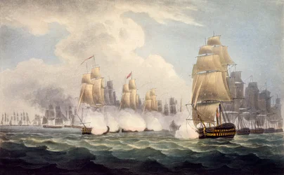 A franciák veresége Linois alatt a Commodore Dances Squadrontól, 1804. február 15., The Naval Chronology of Great Britain, J. Ralfe