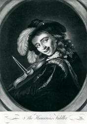 A humoros hegedűs