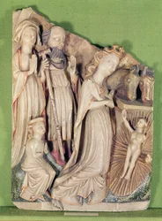 Születés, 1470-90 körül (alabástrom)