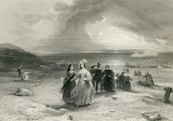 A királynő Burlingtonban, R. Wallis, 1844