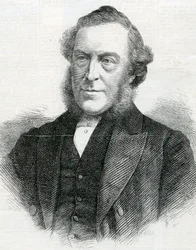 John Bedford tiszteletes, a Wesleyan Metodista Konferencia elnöke, 1867