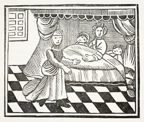 The Significance of Dreams, illusztráció a Chap-books of the Eightenth Century, John Ashton, pub. 1882