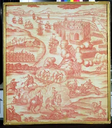 Quebec vihara, 1775 körül (pamut)
