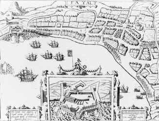 A Fayall Towne-ot és Platforme-ot a megfelelő Cumberland gróf nyerte el 1589. szeptember 2-án