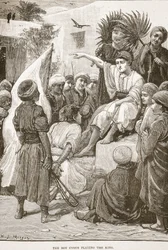 A fiú, Cyrus, aki a királyt alakítja