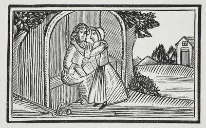 Guy halála, illusztráció a Chap-books of the Eighteenth Century-ből, John Ashton, pub. 1882