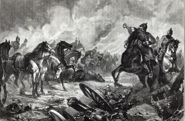 Gravelotte lovai, a "Szabadidő órája" című filmből, 1888