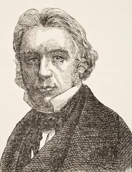 Thomas Babington Macaulay, az 1. Macaulay báró William Hickman Smith Aubrey (1858-1916) „Anglia nemzeti és hazai története” című művéből, London, 1890 körül.