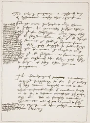 Latimer traktátusa saját kezűleg, az átlényegülés doktrínáját vitatva, széljegyzetekkel VIII. Henrik írásában, a The Church of England: A History for the People-ből, H.D.M. Sp