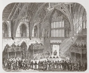 Lambert pere a Westminster Hallban