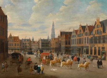 A Meir Antwerpenben (olaj, vászon)
