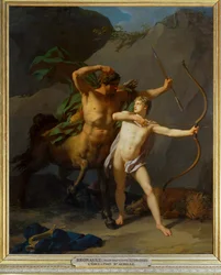 Achilles nevelése a kentaur Chiron által ...