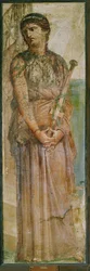 Médeia karddal, Herculaneum, Olaszország (freskó)