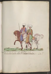 A szultána szerája: eunuchok lóháton ...
