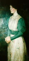 Miss Ellen Dick portréja, 1900 körüli (olaj, vászon)
