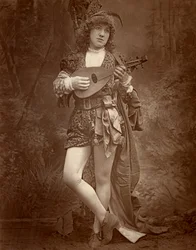 Grace Hawthorne amerikai színésznő, 1888.