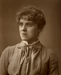 Janet Achurch brit színésznő és színész-menedzser, 1887