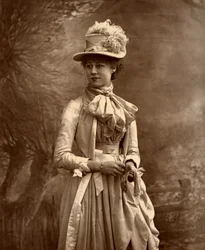 Violet Vanbrugh brit színésznő, 1887.
