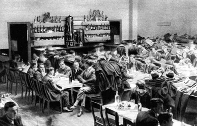 Diákétterem, Párizs, 1931.
