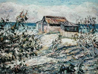 Ocean Shack, Key West, Florida (olaj, vászon)