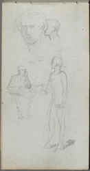 Vázlatfüzet, 12. oldal: Több figura