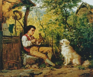 1858-A bimbózó Michelangelo, Paffrath Galéria