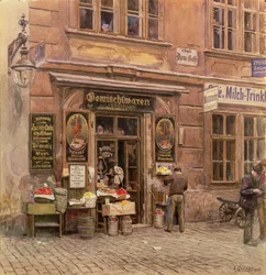 A vegyesbolt, Bécs, 1906