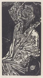 Goldstein professzor felesége, 1916.
