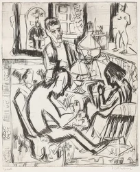 Belső emberekkel. 1923