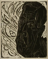 Henry van de Velde feje (sötét)