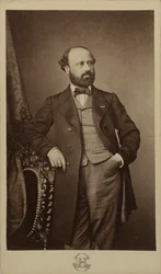 François Bazin zeneszerző portréja 1816-1878, kb. 1760.