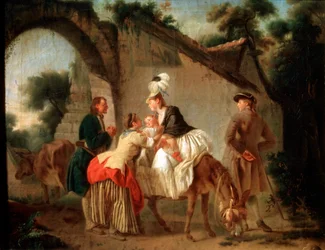 Búcsú a nedves nővértől, 1777.