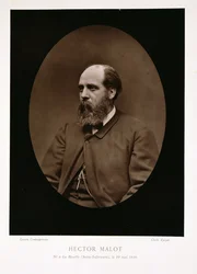 Hector Malot (1830-1907), a Galerie Contemporaine-ból, 1874-78 körül