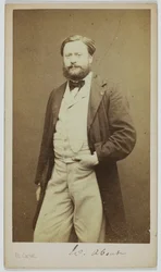 Edmond About (1828-1885) regényíró és publicista portréja
