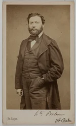 Hippolyte Babou (vagy Jean-sans-Peur) portréja, (1824-1878), (író)